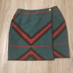 Vintage ralph lauren wool skirt